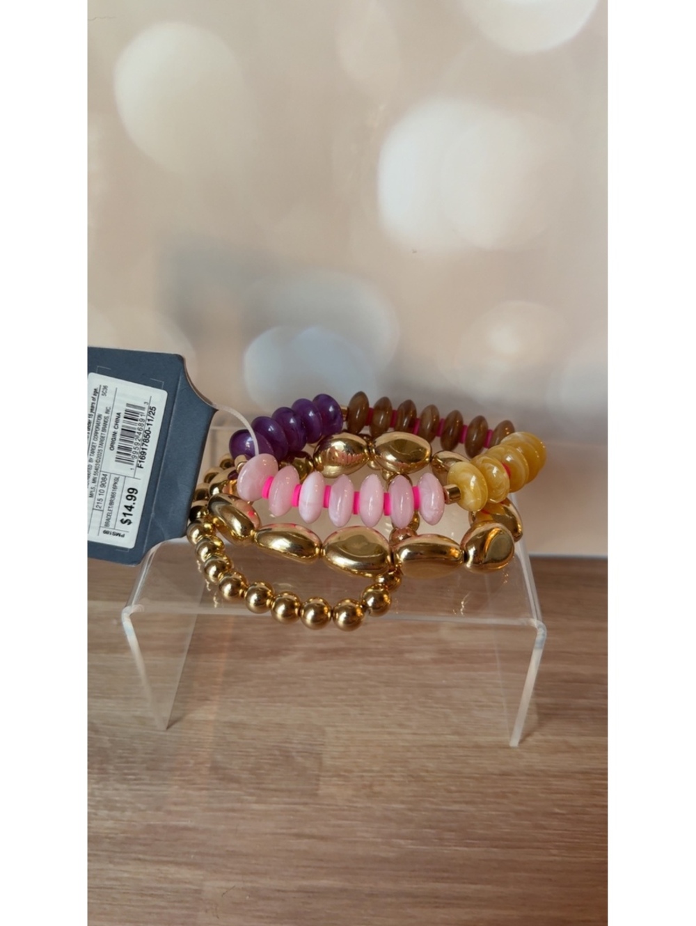 Beaded Bracelet Stack | universal thread - Picture 2 of 2